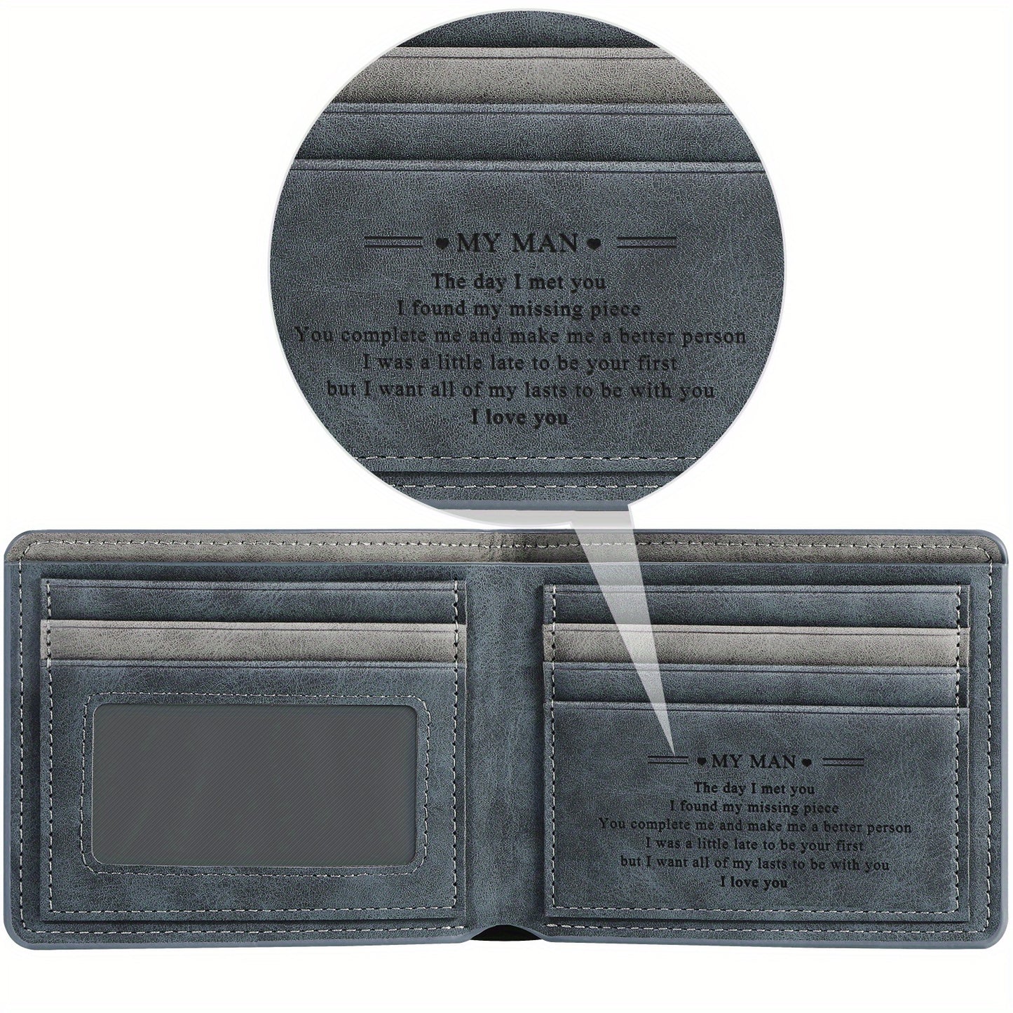 Men's Wallet – Large Capacity, for Everyday Use – detail view 2