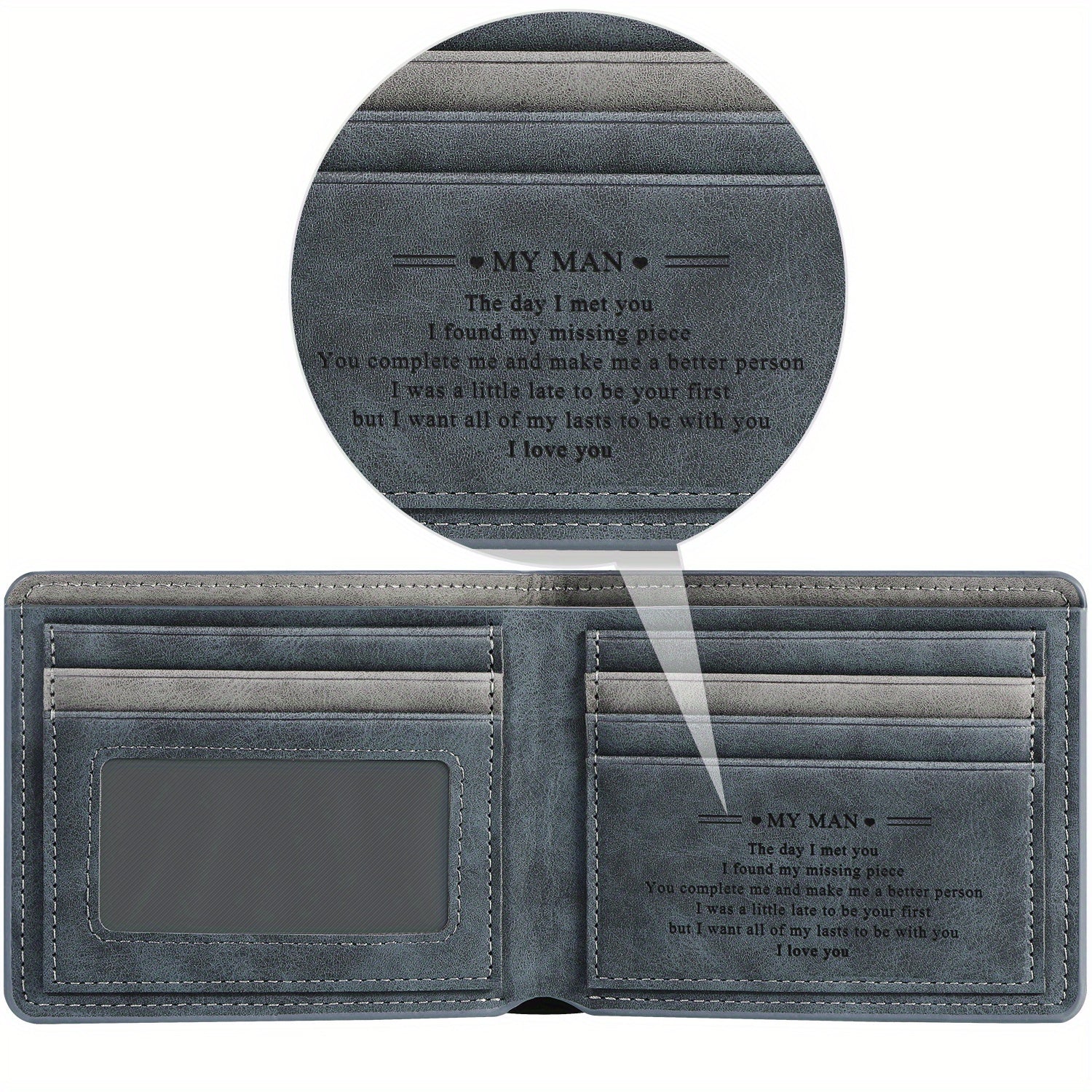 Men's Wallet – Large Capacity, for Everyday Use – detail view 2