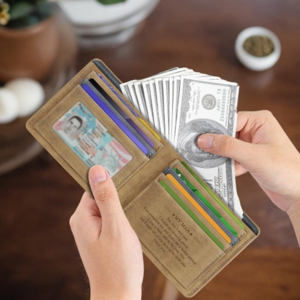 Men's Wallet – Large Capacity, for Everyday Use – detail view 8