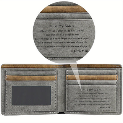 Men's Wallet – Large Capacity, for Everyday Use – front view - product view 15