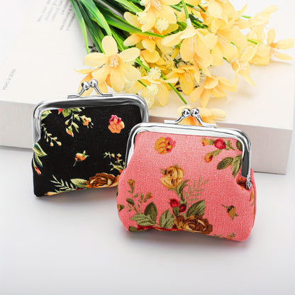 Men's Wallet – Mini, Floral Coin Set Of Metal – detail view 3