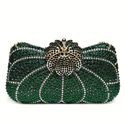 Men's Wallet – Polyester, Flower Shaped Evening Clutch Phone – front view - product view 13