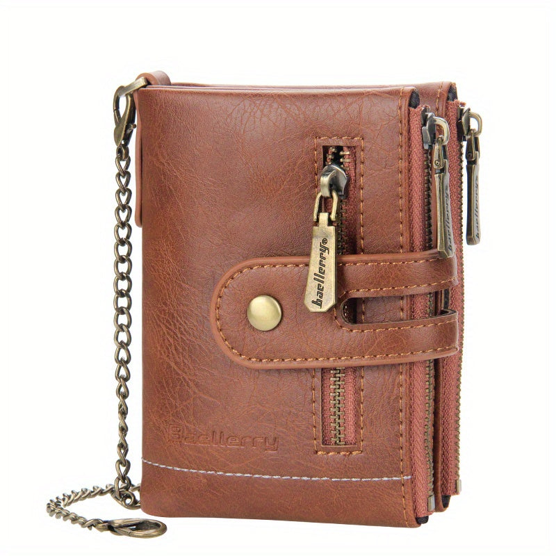Men's Wallet – PU Leather, Anti-Theft – alternate view