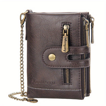 Men's Wallet – PU Leather, Anti-Theft – front view - product view 16