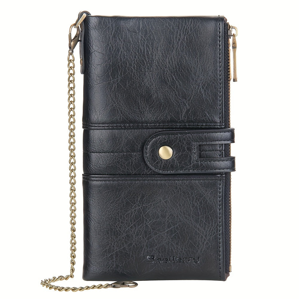 Men's Wallet – 4 Colors, PU Leather, Anti-Theft – detail view 14