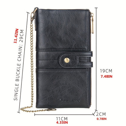 Men's Wallet – 4 Colors, PU Leather, Anti-Theft – detail view 3