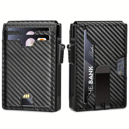 Men's Wallet – RFID Blocking, Aluminum Metal Pop Up Rfid – detail view 11