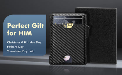 Men's Wallet – RFID Blocking, Aluminum Metal Pop Up Rfid – detail view 16