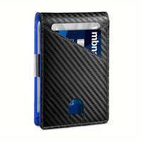 Carbon Fiber Black + Blue