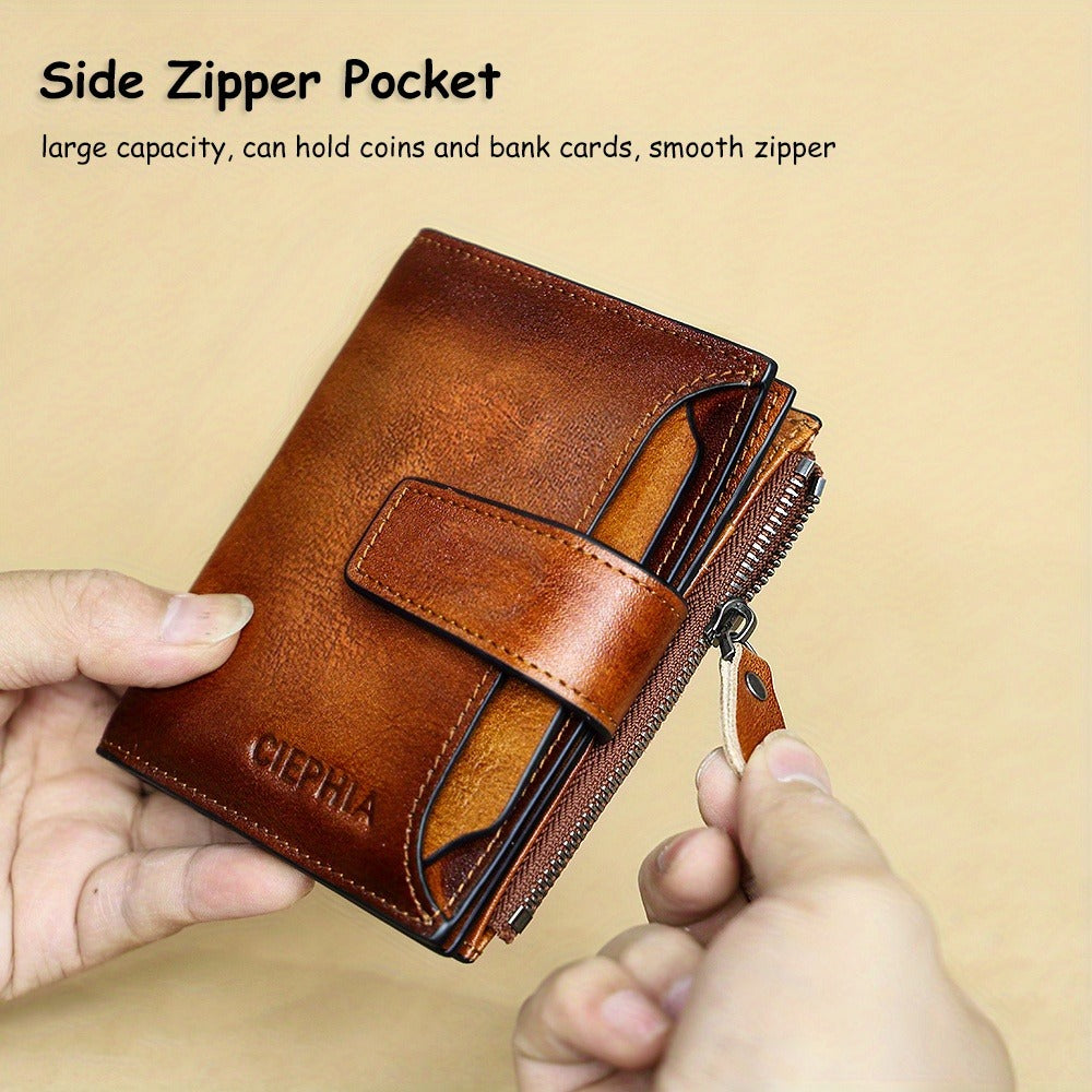 Men's Wallet – RFID Blocking, Card Slots Zipper Rfid Blocking – detail view 17