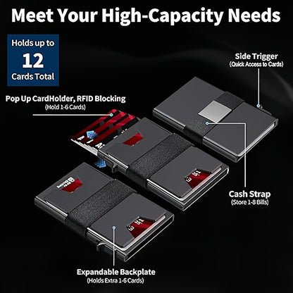 Men's Wallet – RFID Blocking, Expandable – detail view 4