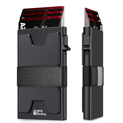 Men's Wallet – RFID Blocking, Expandable – front view