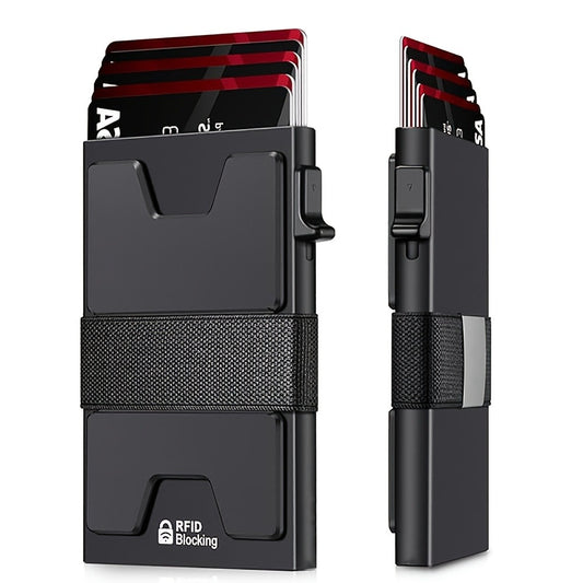 Men's Wallet – RFID Blocking, Expandable – front view