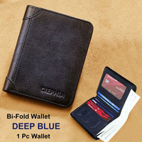 Dark Blue, Two-Fold Design