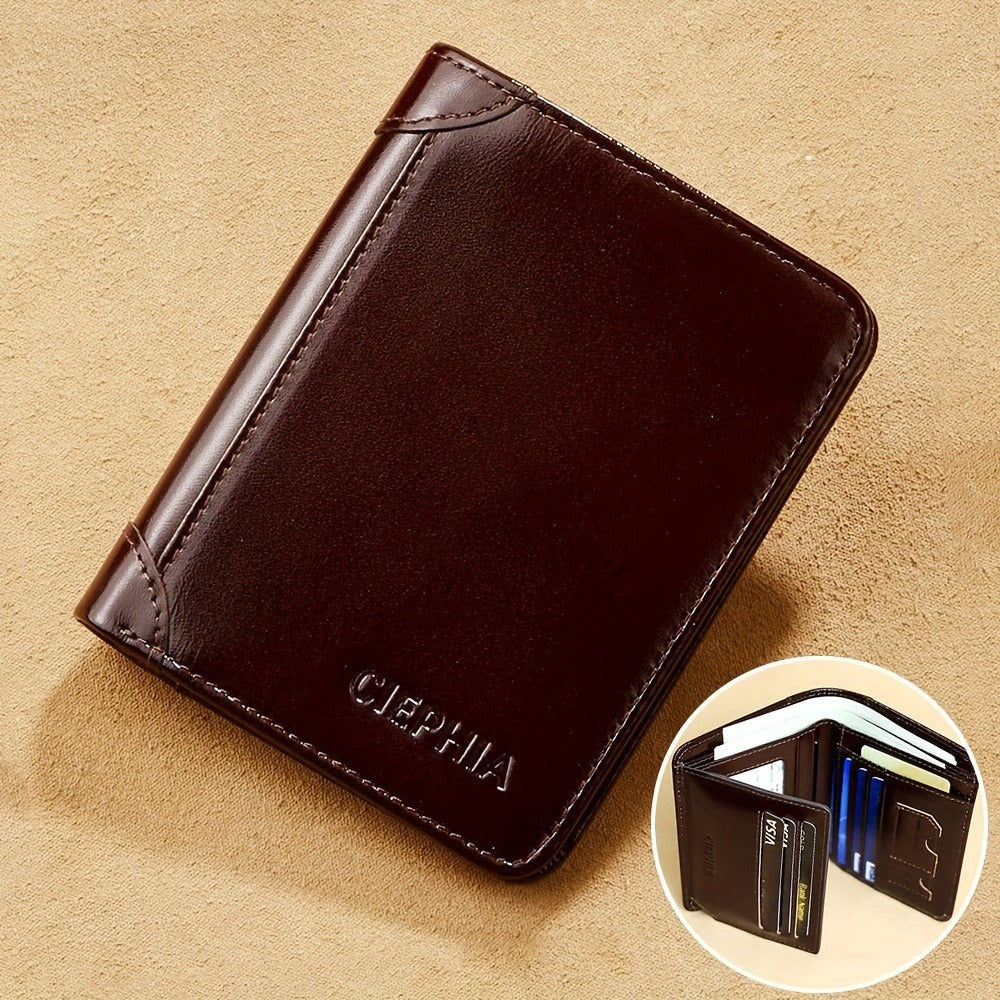 Men's Wallet – RFID Blocking, Oil Wax Cowhide Rfid Blocking – detail view 21
