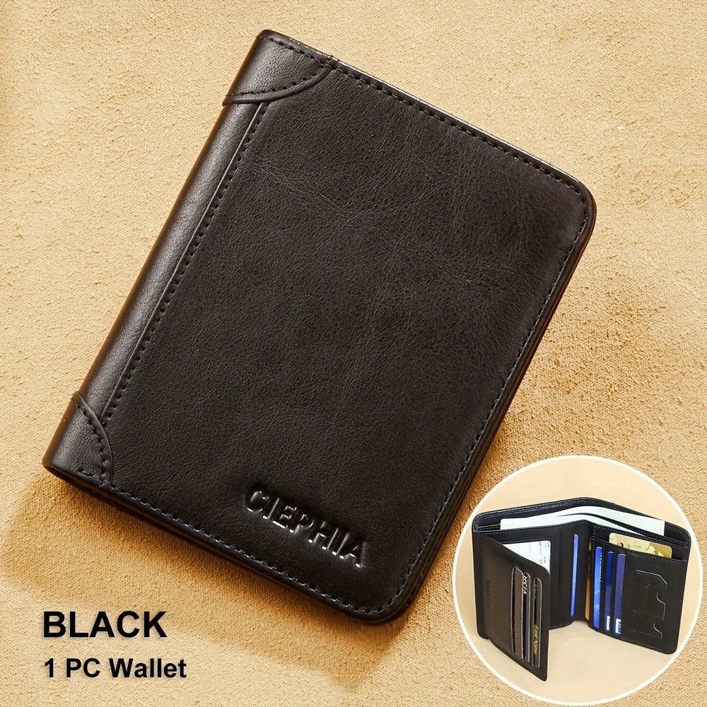 Men's Wallet – RFID Blocking, Oil Wax Cowhide Rfid Blocking – detail view 25