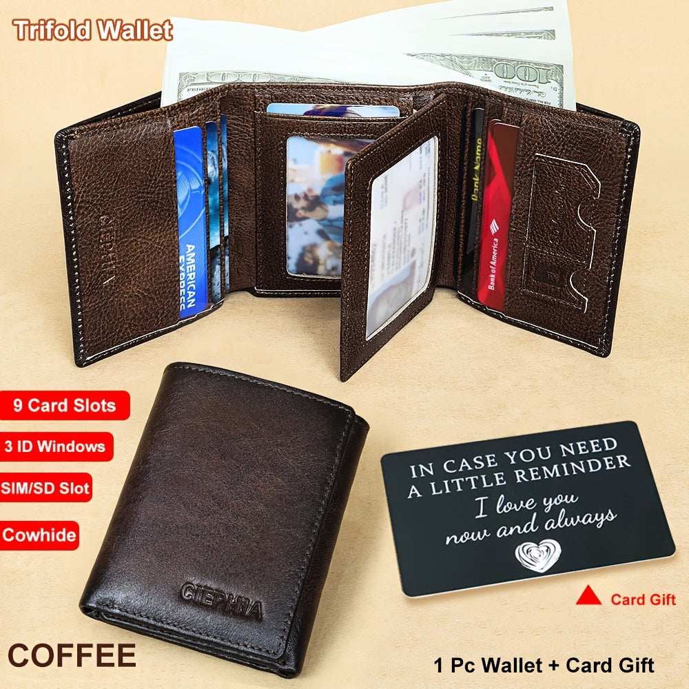 Men's Wallet – RFID Blocking, Rfid Blocking Bifold Trifold First – detail view 17