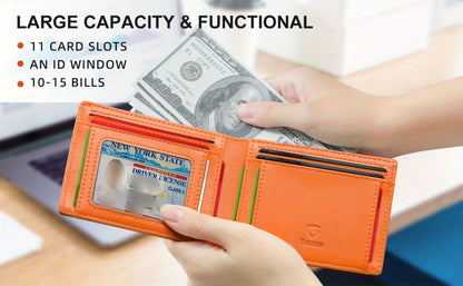Men's Wallet – RFID Blocking, Rfid Blocking Carbon Fiber Bifold – detail view 10
