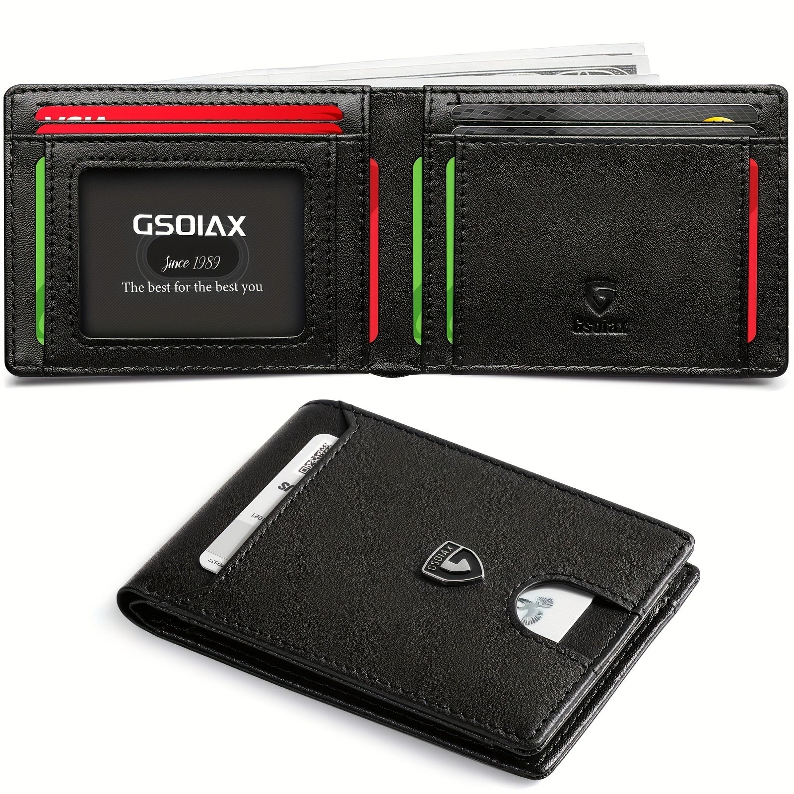 Men's Wallet – RFID Blocking, Rfid Blocking Carbon Fiber Slim – detail view 2
