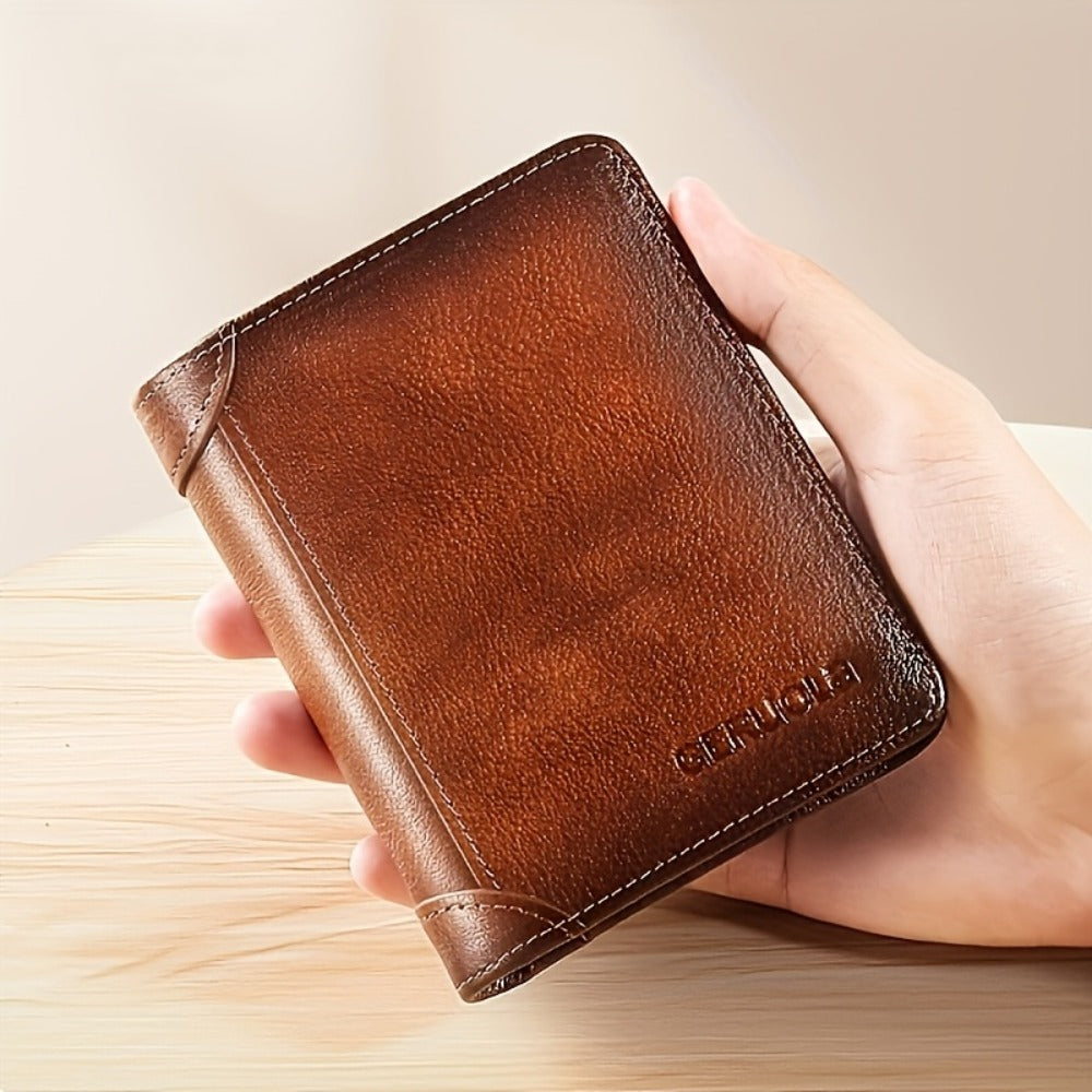 Men's Wallet – RFID Blocking, Short Trifold Money Clip Rfid – detail view 5