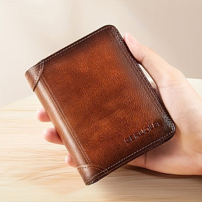 Men's Wallet – RFID Blocking, Short Trifold Money Clip Rfid – detail view 5