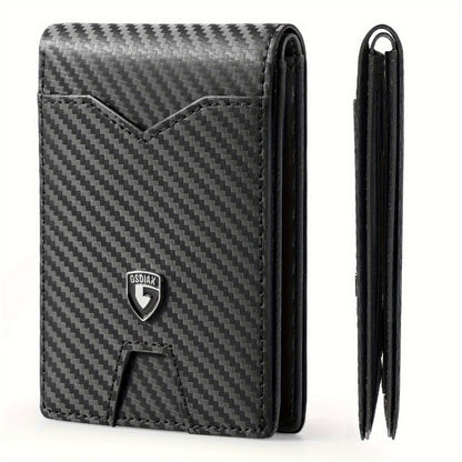 Men's Wallet – RFID Blocking, Slim Rfid Blocking Bifold Carbon – detail view 15