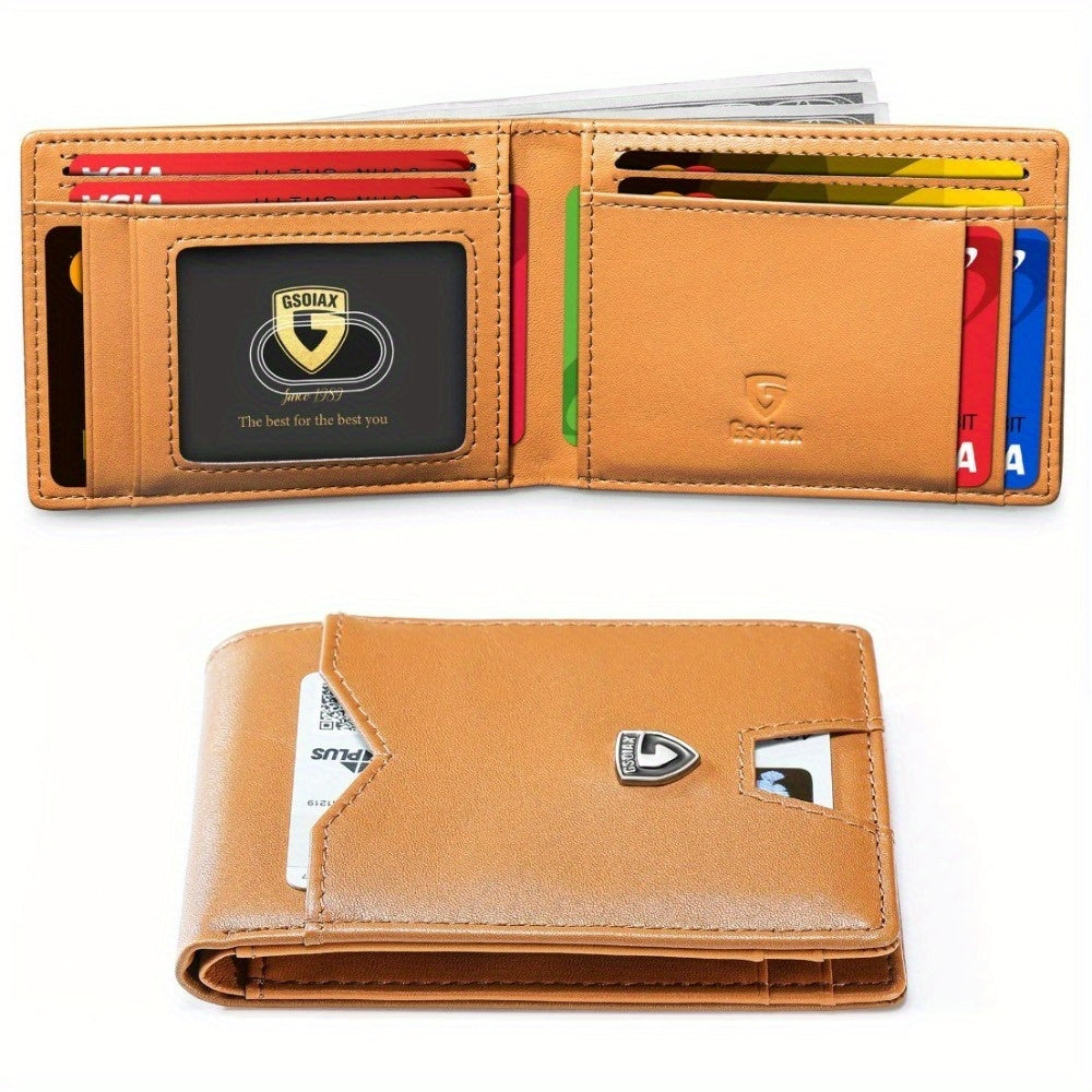 Men's Wallet – RFID Blocking, Slim Rfid Blocking Bifold Carbon – detail view 30