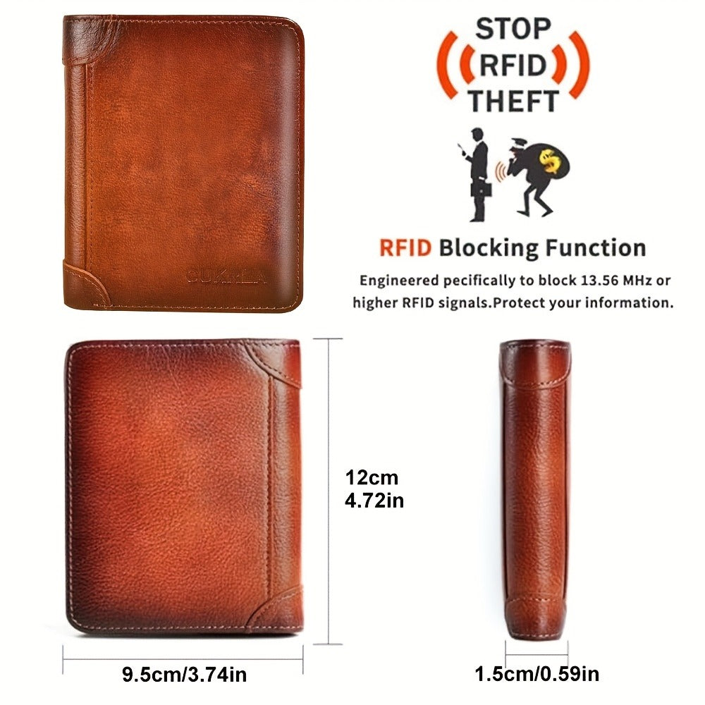 Men's Wallet – RFID Blocking, Top Grain Cowhide Rfid Blocking – detail view 3