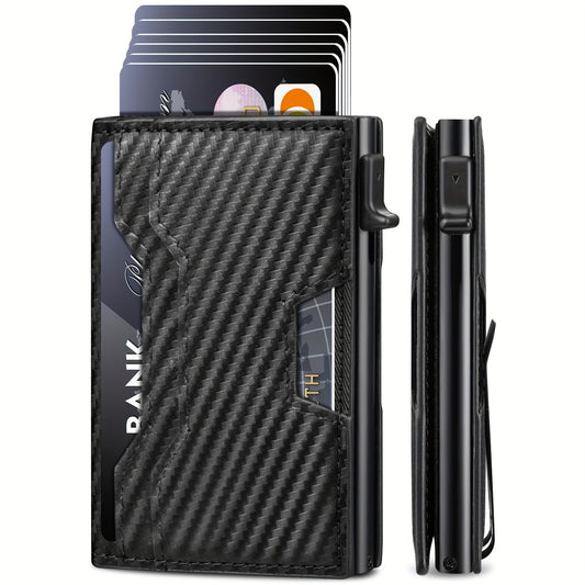Men's Wallet – RFID Blocking, Compact – front view