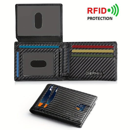 Men's Wallet – RFID Blocking, for Everyday Use – front view