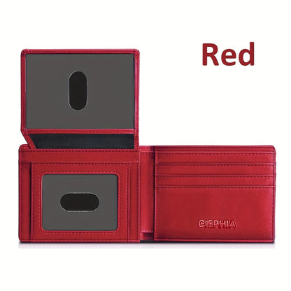 Men's Wallet – RFID Blocking, for Everyday Use – front view - product view 11