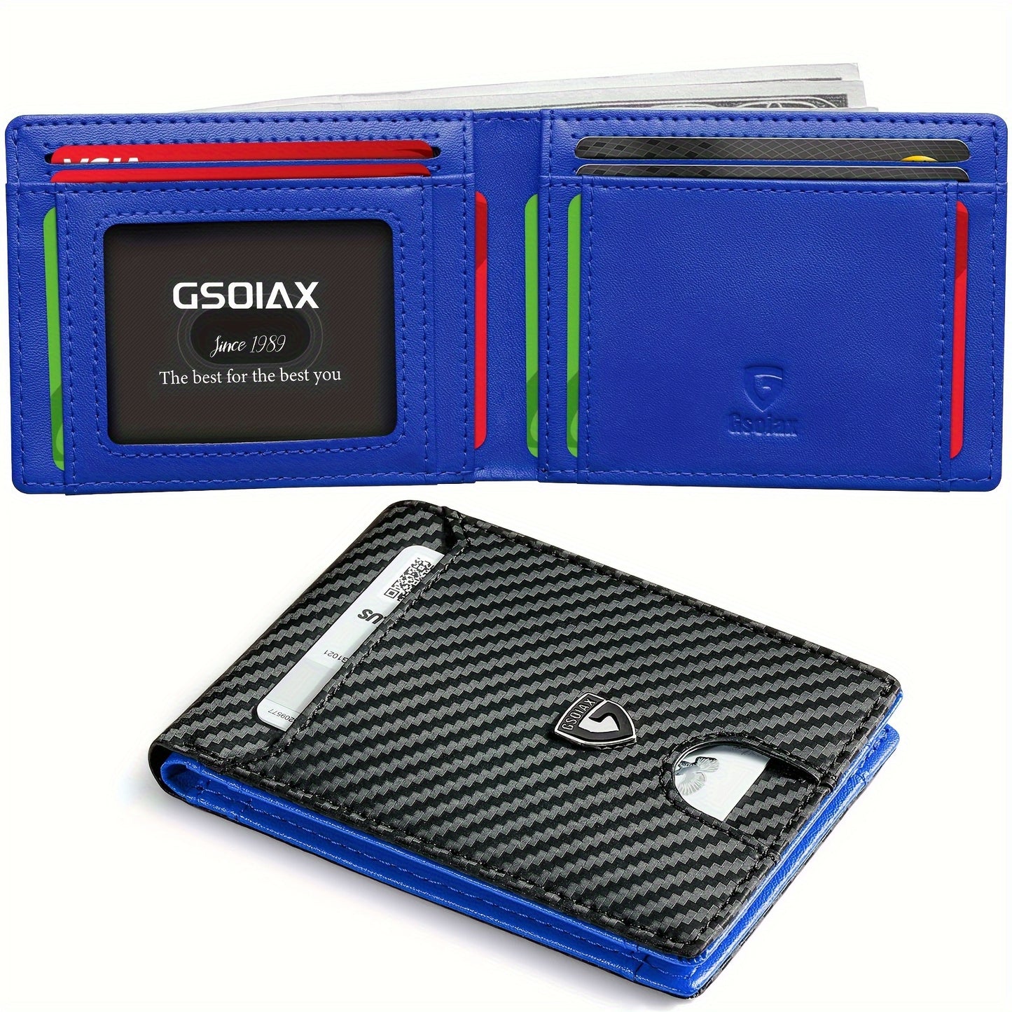 Men's Wallet – 16 Colors, RFID Blocking – detail view 35