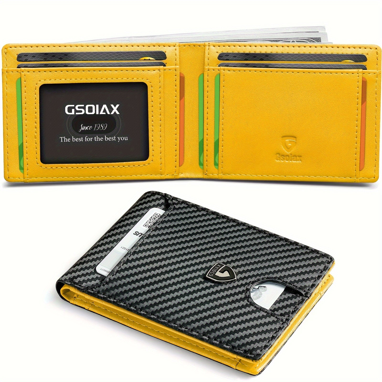 Men's Wallet – 16 Colors, RFID Blocking – detail view 25