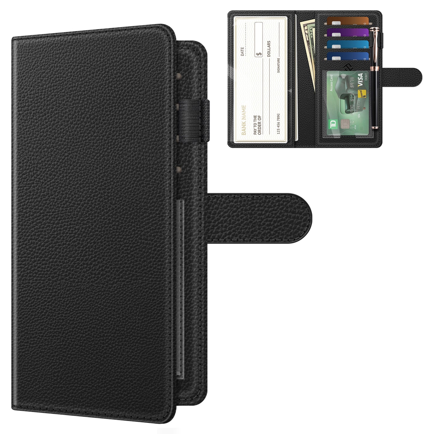 Men's Wallet – RFID Blocking, Large Capacity – detail view 20