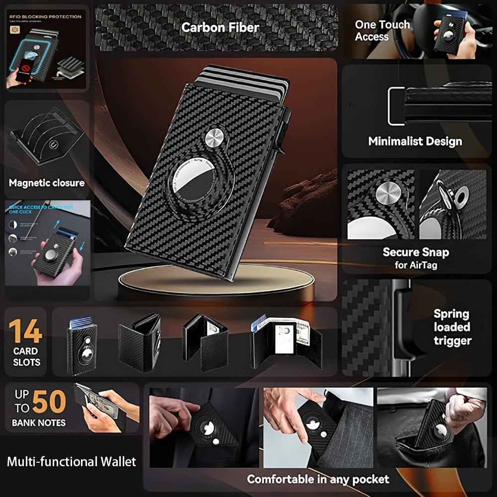 Men's Wallet – RFID Blocking, Large Capacity – detail view 5