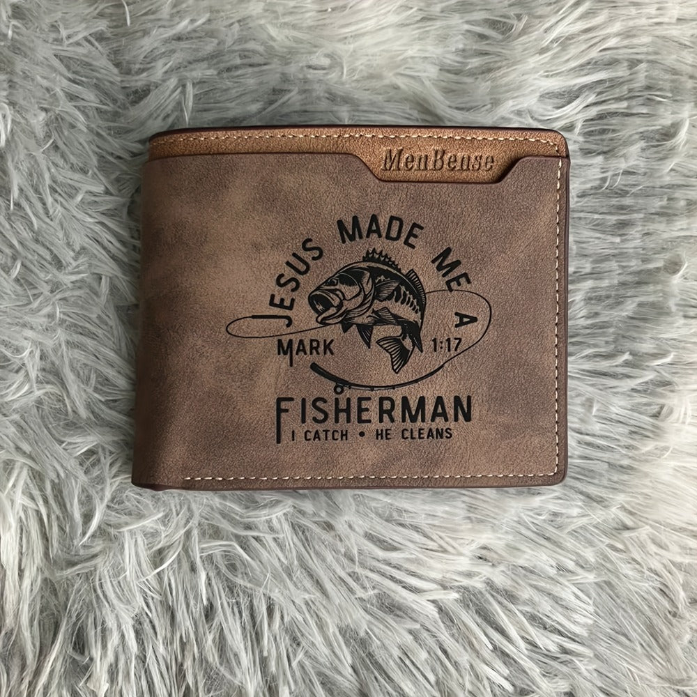 Men's Wallet – Vegan Leather, Compact, Lightweight, for Everyday Use – detail view 4