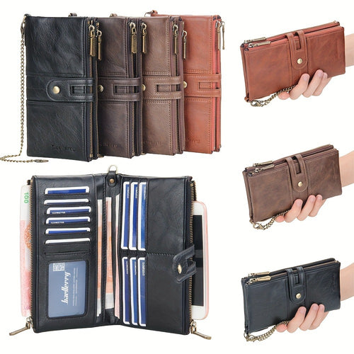 Men's Wallet – 4 Colors, PU Leather, Anti-Theft | Bag Vero – front view