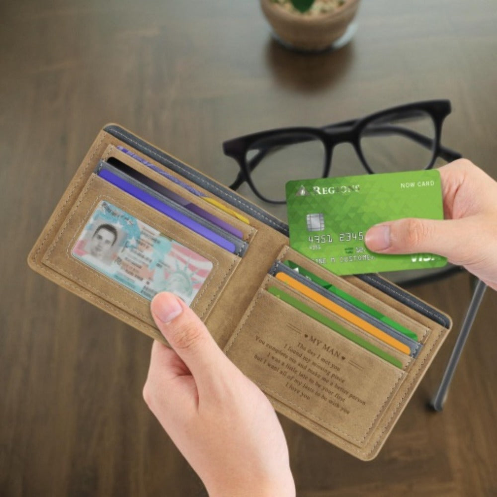 Men's Wallet – Large Capacity, for Everyday Use | Bag Vero – front view