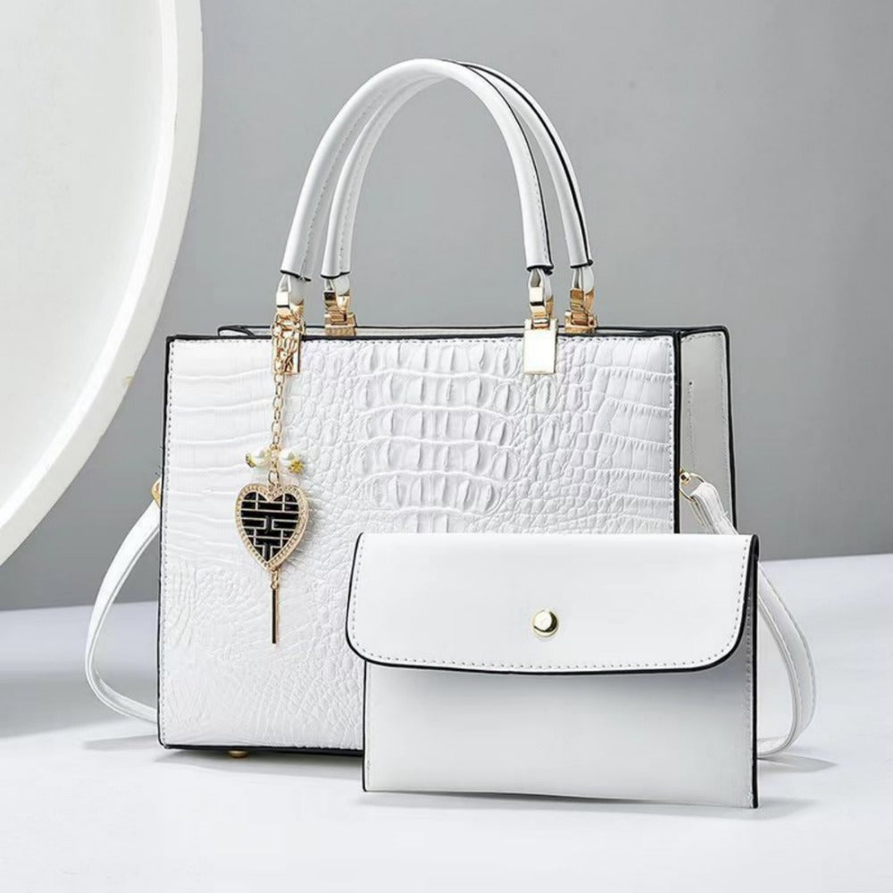 Shoulder Bag for Women – 2-Piece, Large Capacity | Bag Vero – front view