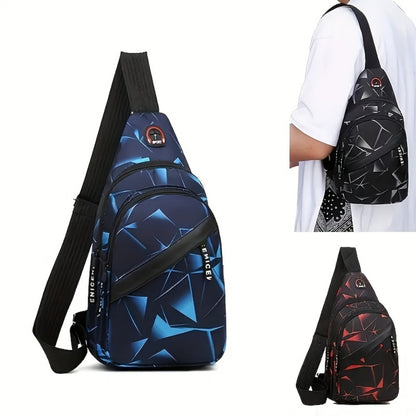 Sling Bag – for Everyday Use, Unisex Chest Trendy Casual Sports | Bag Vero – front view
