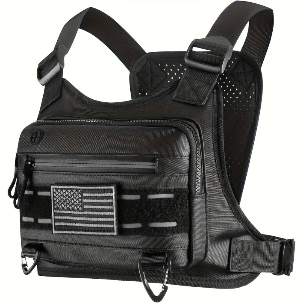 Sling Bag – Nylon, Multi-Pocket | Bag Vero – front view
