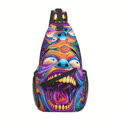 Sling Bag – Polyester, Large Capacity, Waterproof, for Travel & School | Bag Vero – front view