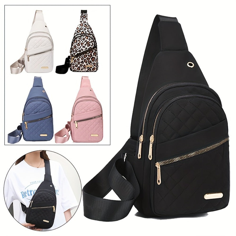 Sling Bag – Quilted, Lightweight, for Travel & Everyday Use | Bag Vero – front view