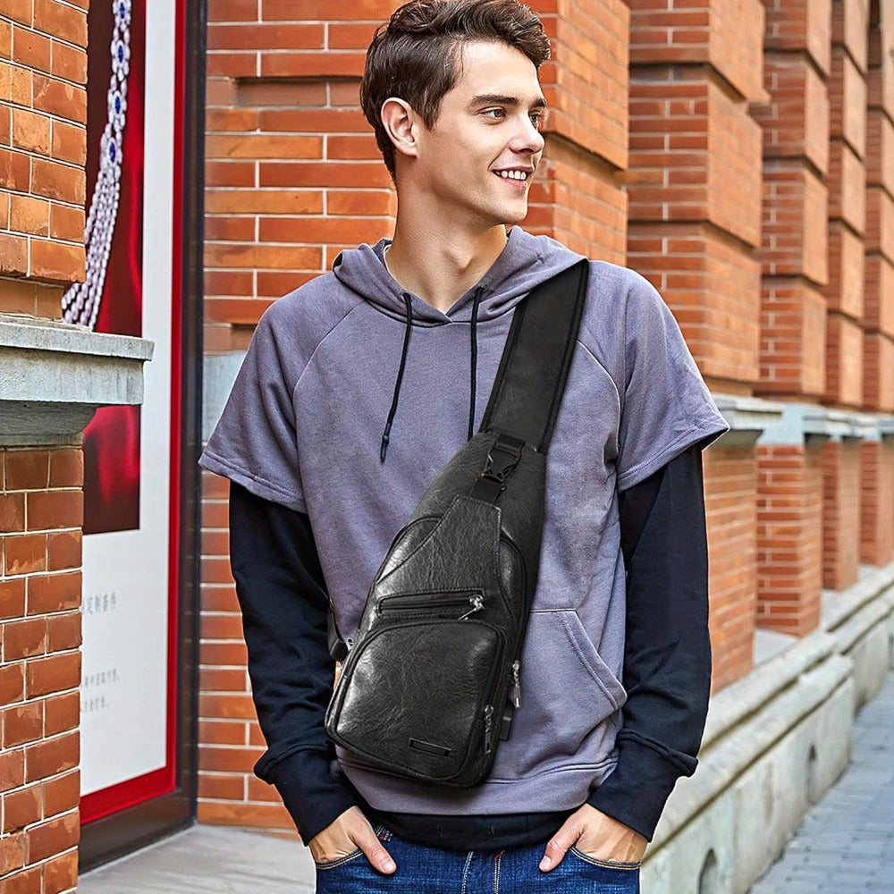Sling Bag – Anti-Theft, Adjustable Strap – detail view 2