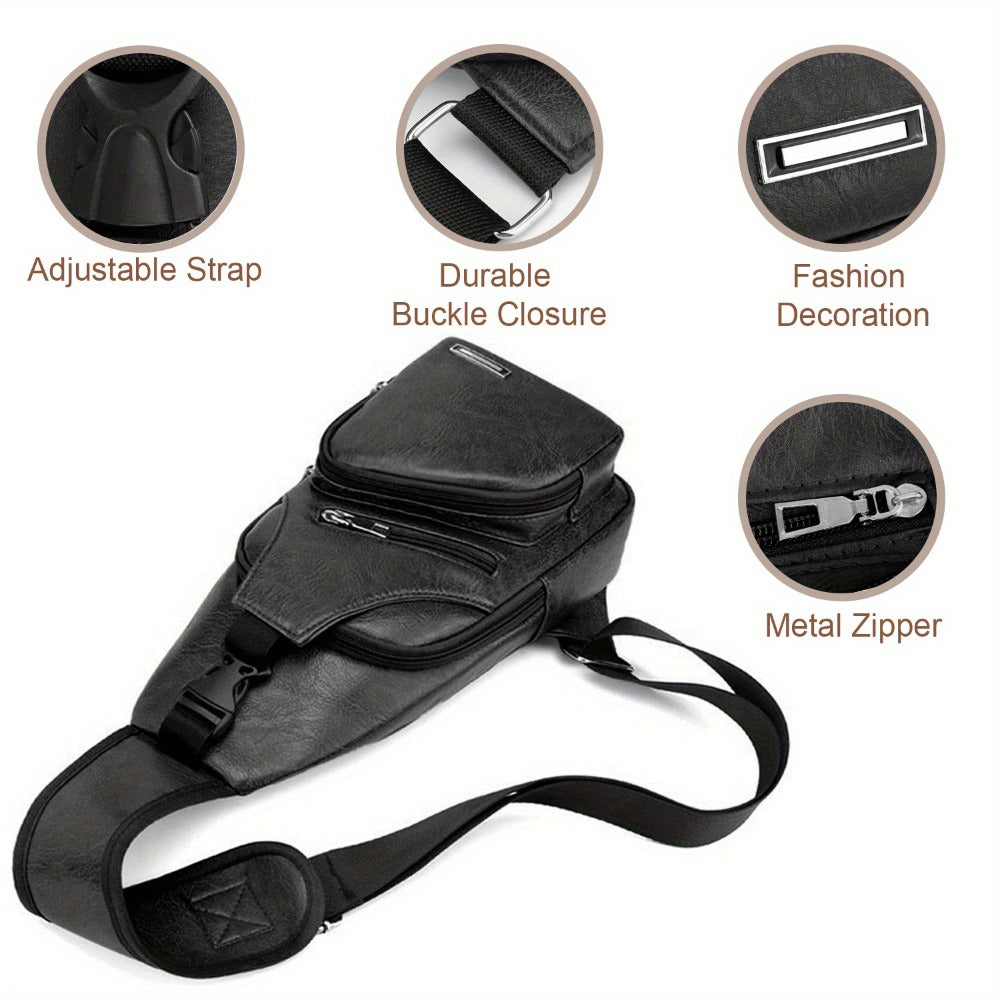 Sling Bag – Anti-Theft, Adjustable Strap – detail view 6