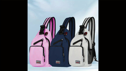 Sling Bag – Canvas, Adjustable Strap, for Travel & Everyday Use – detail view 10