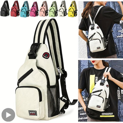 Sling Bag – Canvas, Adjustable Strap, for Travel & Everyday Use – alternate view