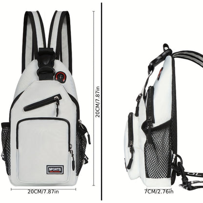 Sling Bag – Canvas, Adjustable Strap, for Travel & Everyday Use – detail view 5