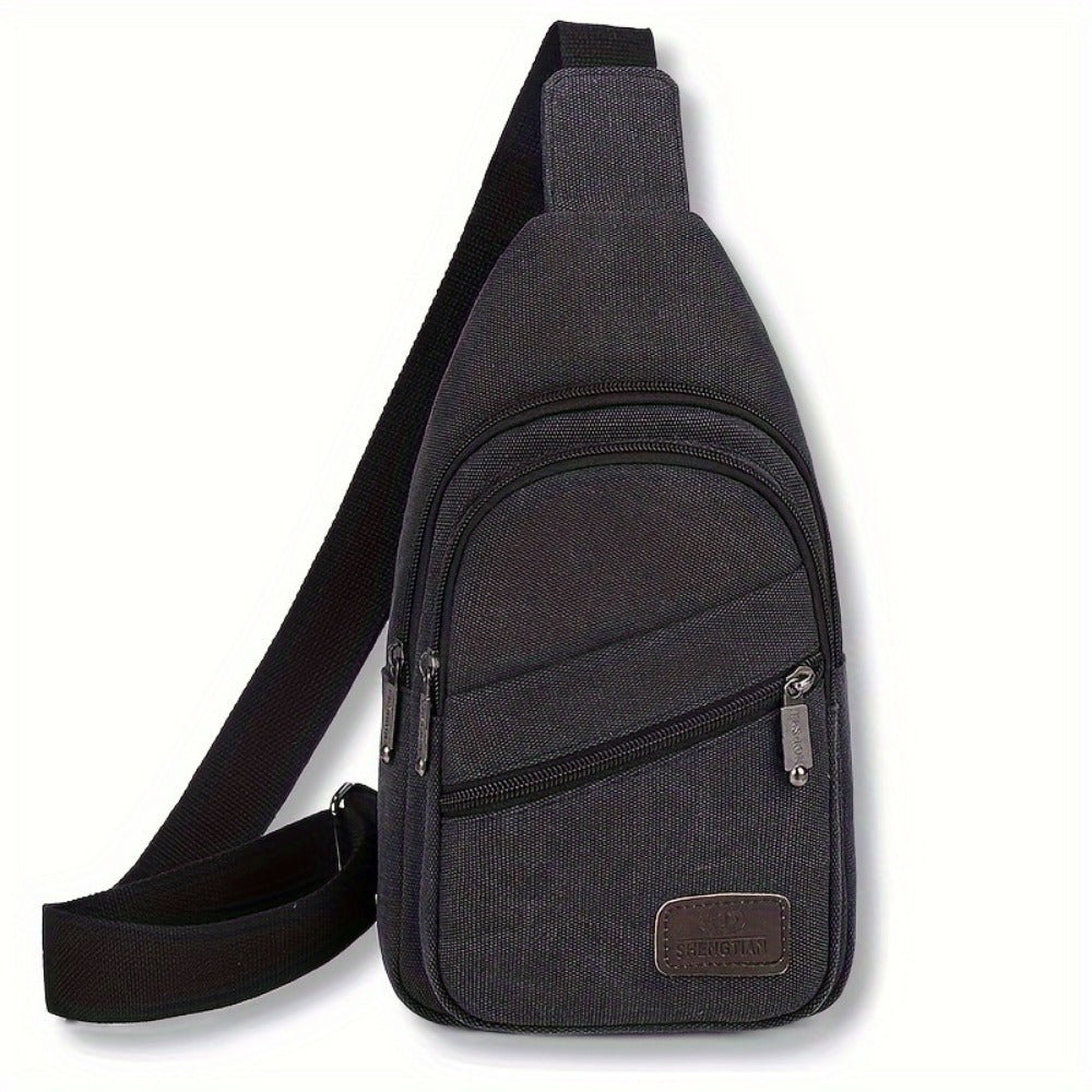 Sling Bag – Canvas, Large Capacity, Lightweight, for Travel & Everyday Use – detail view 3