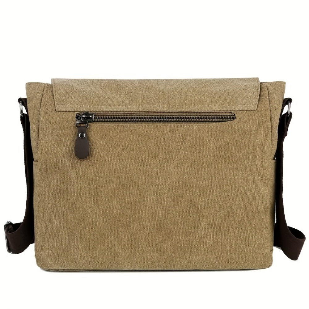 Sling Bag – Canvas, Large Capacity, Adjustable Strap, for Travel & School – detail view 14